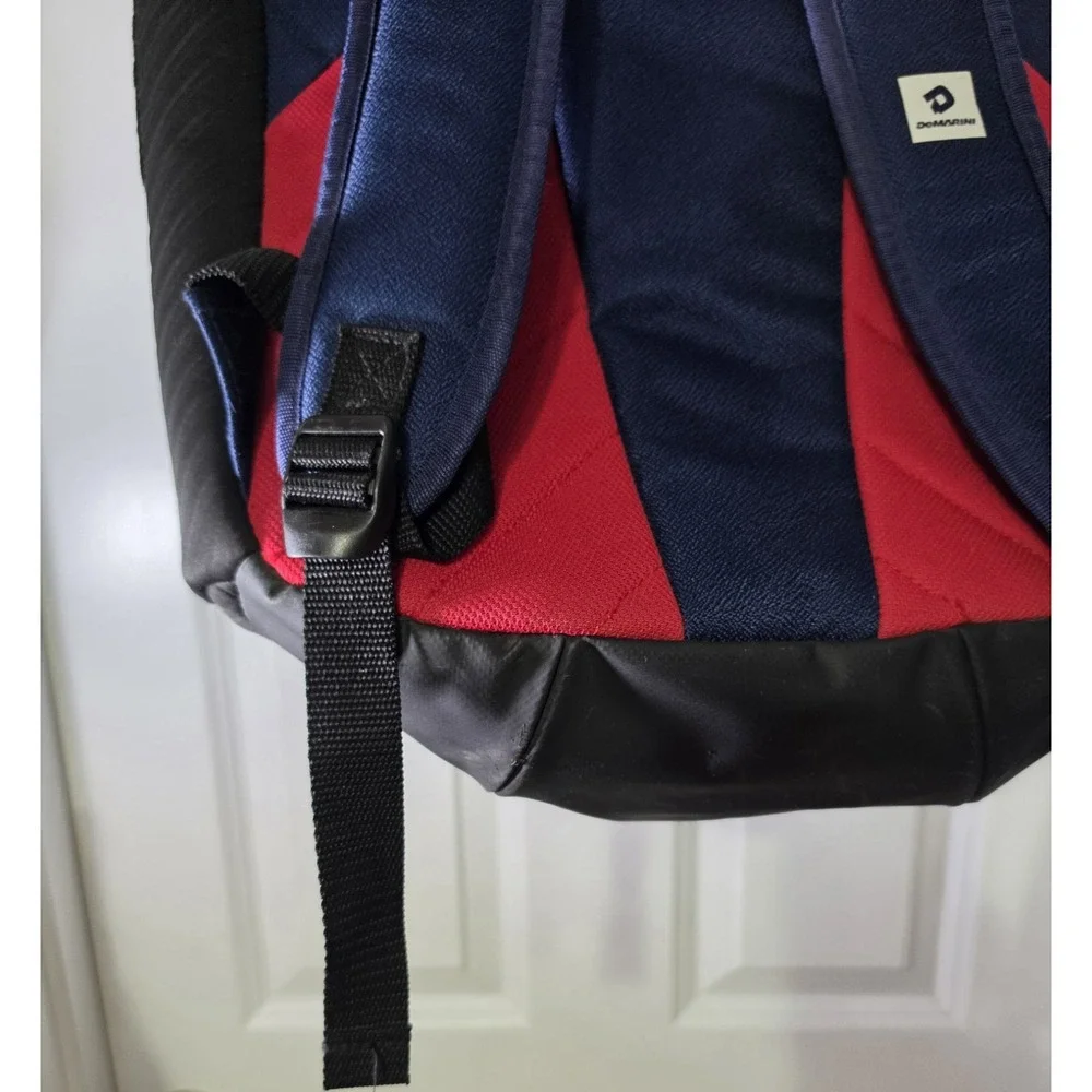 DeMarini Baseball Softball Equipment Backpack Bat Bag Navy Red White USA Flag